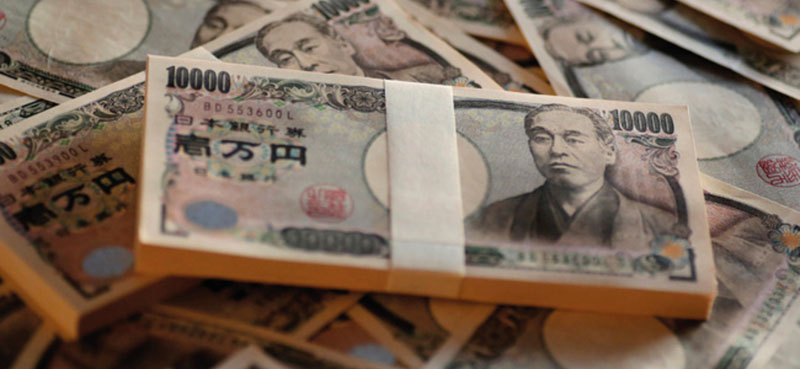 Billetes de Yenes japoneses