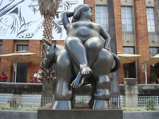 Escultura de Botero. Medellin