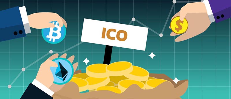 ICO, dinero, bitcoin, ethereum