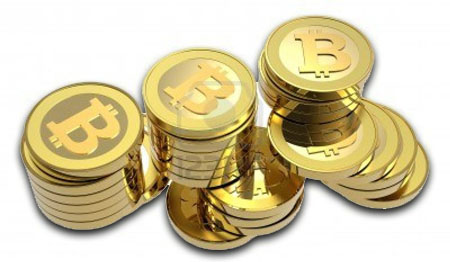 Bitcoin en monedas