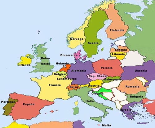 Mapa de Europa