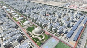 Módulos FV de Trina operativos en la Ciudad Sostenible de Dubái (PRNewsfoto/Trina Solar Limited)