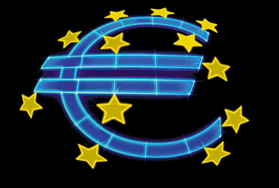 Ilustración del logo del Euro