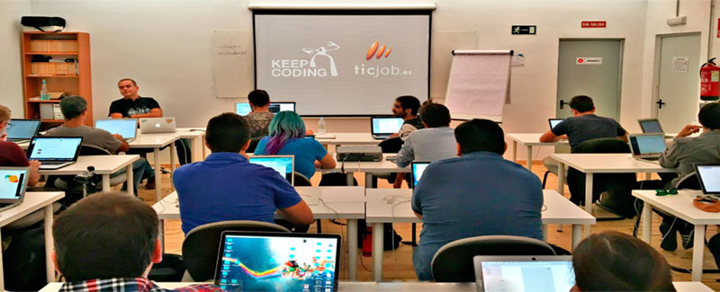 Aula de clases de Keepcoding_para programadores