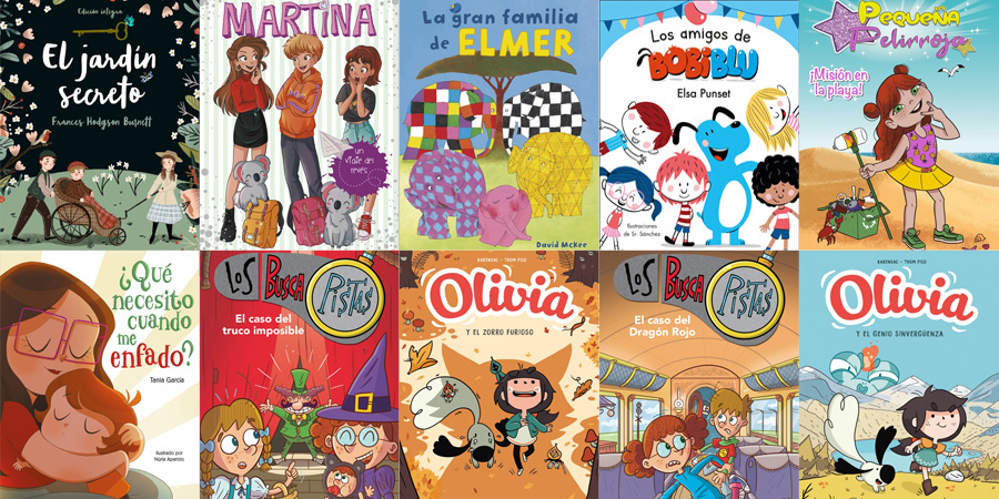 LIBROS INFANTILES PARA ESTE VERANO