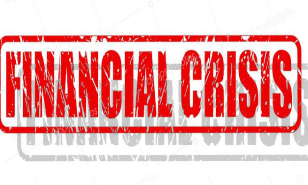 La gestación de una recesión y  CRISIS FINANCIERA en 2020