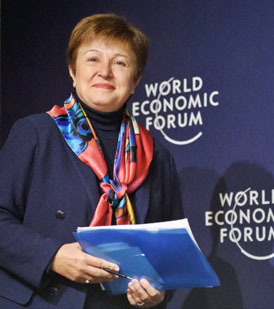 Kristalina Georgieva, Directora del FMI