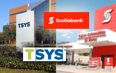 TSYS firma un acuerdo de pagos con Scotiabank