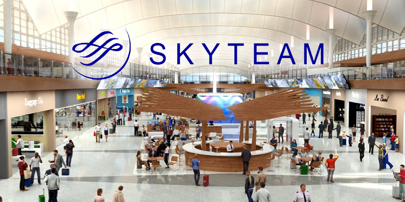 SkyTeam: mapas digitales interactivos en aeropuertos