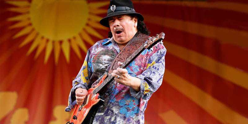 La guitarra de Carlos Santana