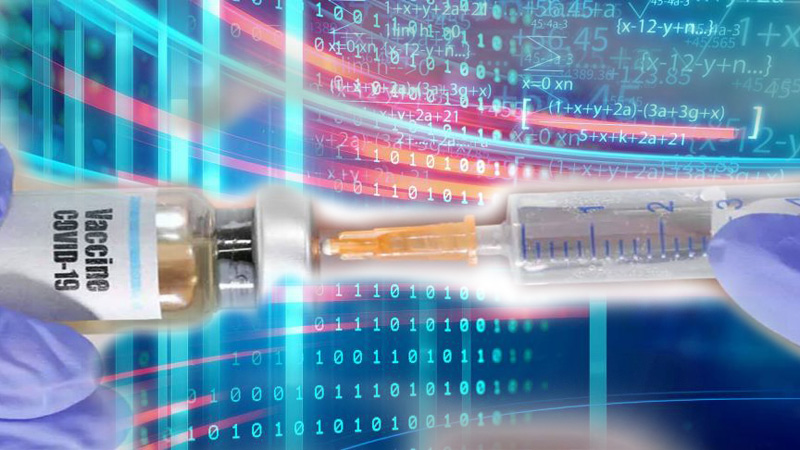 En una jeringa de inyección de vacunas es posible introducir un chip electrónico con la misma capacidad de cálculo que los teléfonos móviles actuales.