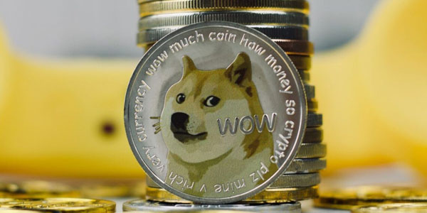 Criptomoneda Dogecoin.