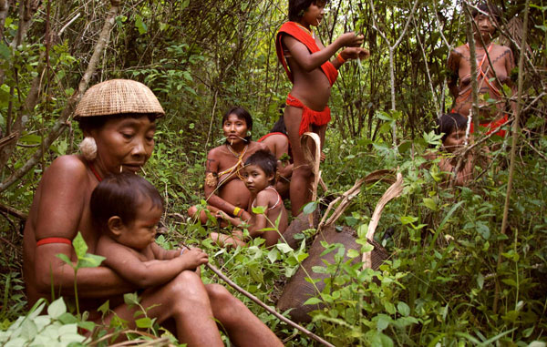 Etnias indígenas en el Amazonas venezolano.