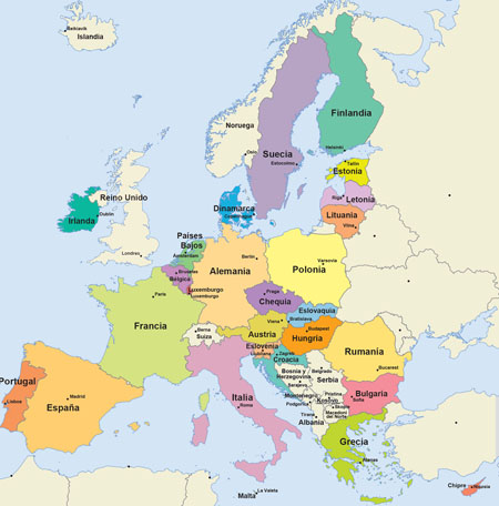 Mapa de Europa