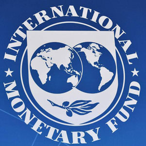 FMI - Logo del Fondo Monetario Internacional.
