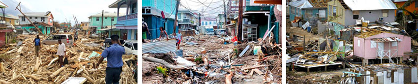 En una pequeña nación insular, el desastre natural suele afectar la mayor parte o la totalidad del país al mismo tiempo, lo que dificulta la respuesta de emergencia y aumenta los costos de la recuperación económica