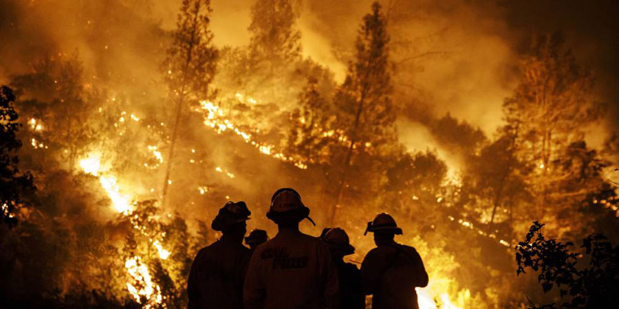 incendio forestal