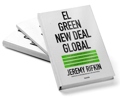 Portada del libro el "Green New Deal Global".