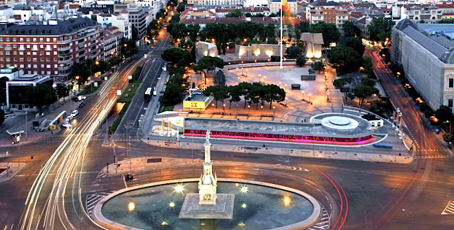 Plaza de Colón.