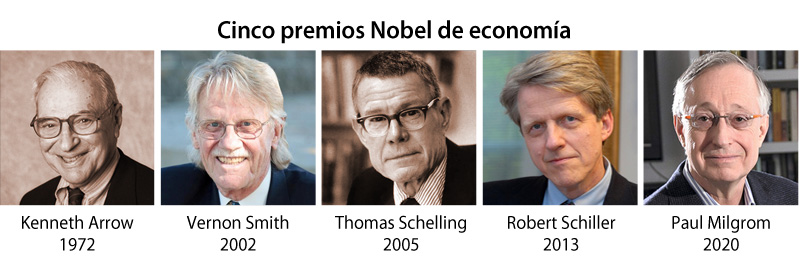 5 nobel winners