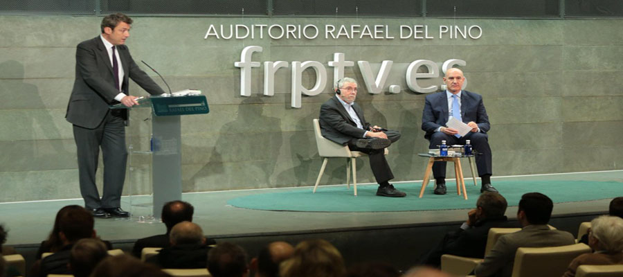 Paul Krugman en el auditorio