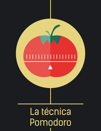 La tecnica Pomodoro-Ilustración-Laura-Perez