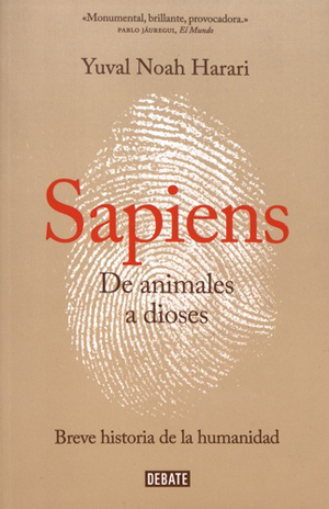 Portada de Sapiens - De animales a dioses.