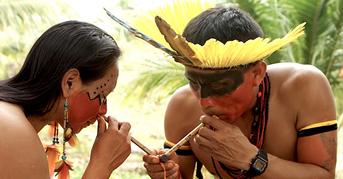 Ritual ancestral Piaroa: el Yopo.