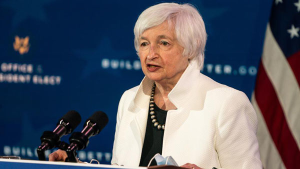 La secretaria del Tesoro de Estados Unidos, Janet Yellen.