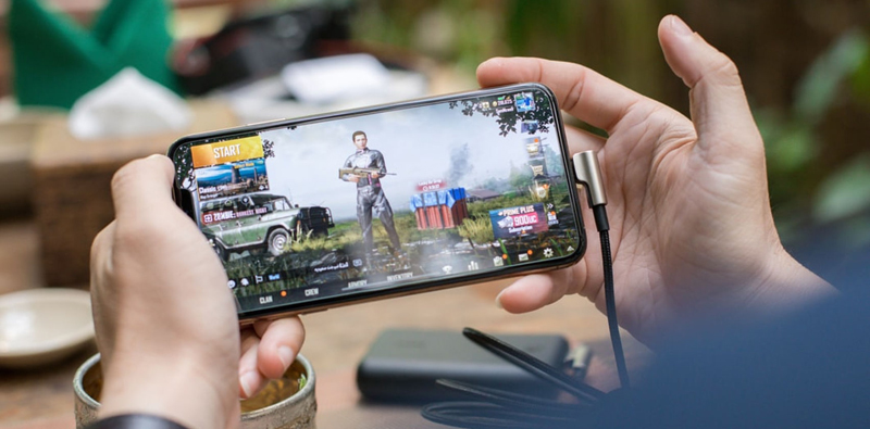 Tecnologia de smartphones para jugar videojuegos en el teléfono
