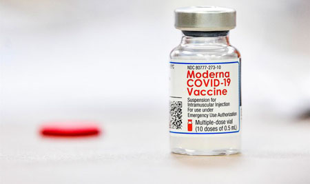 Vacuna Covid-19 de Laboratorio Moderna.